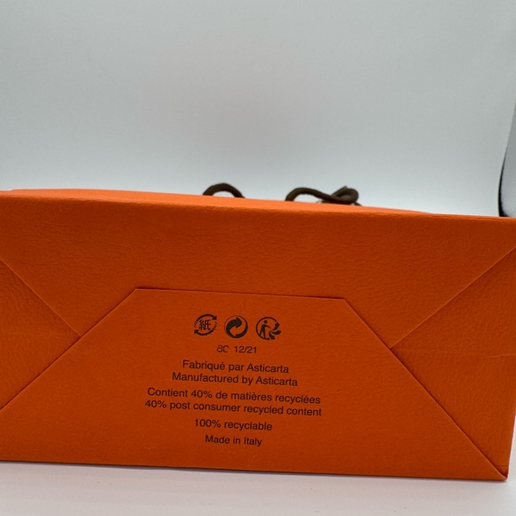 💞Authentic💞Hermes Small Shopping Bag with ribbon. - Picture 7 of 10